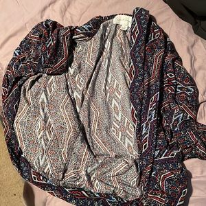 Short sleeve cardigan